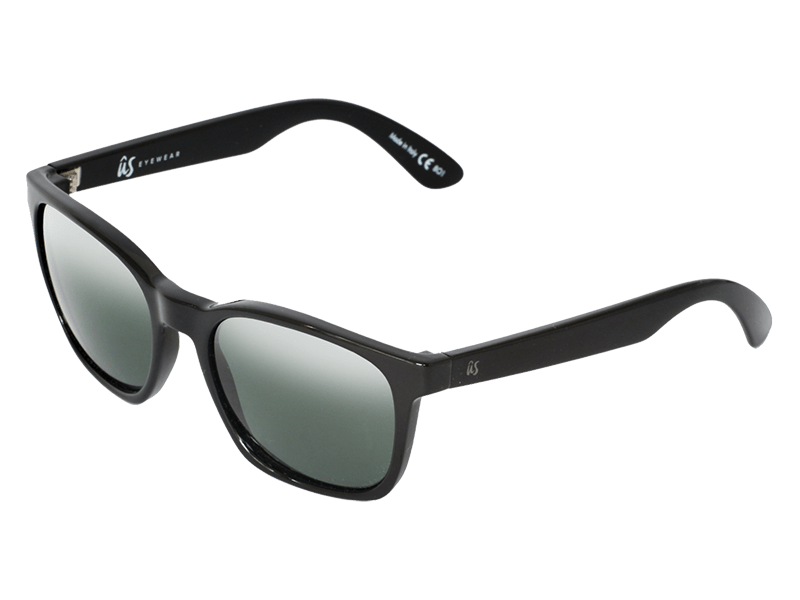 The Barys - Sunglasses in Gloss Black Vintage Grey #gloss-black-vintage-grey