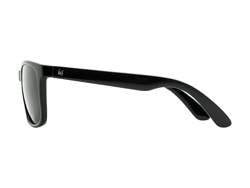 The Barys - Sunglasses in Gloss Black Vintage Grey #gloss-black-vintage-grey