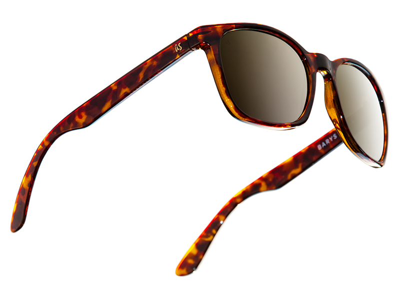 The Barys - Sunglasses in Gloss Tortoise Shell Grey Gold #gloss-tortoise-shell-grey-gold