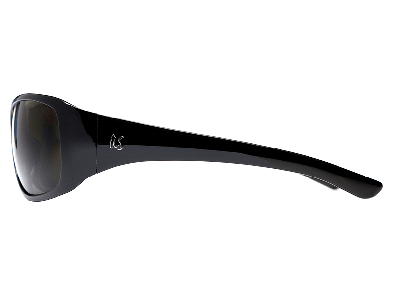 The Carbo - Sunglasses in Gloss Black Polarised Vintage Grey #gloss-black-polarised-vintage-grey