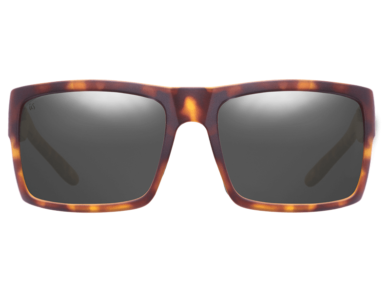 The Helios - Sunglasses in Matte Tortoise Shell Vintage Grey #matte-tortoise-shell-vintage-grey