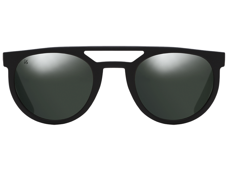 The Neos - Sunglasses in Matte Black Grey Polarised Lenses #matte-black-grey-polarised-lenses