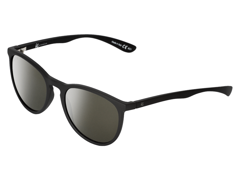 The Nobis - Sunglasses in Matte Black Vintage Grey Polarised #matte-black-vintage-grey-polarised